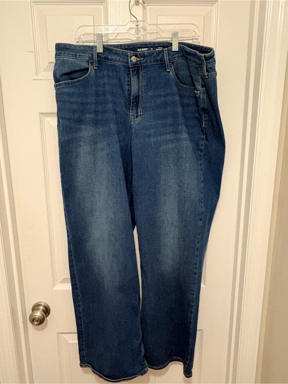 Old Navy High-Rise Wow Wide Leg Blue Denim Jeans